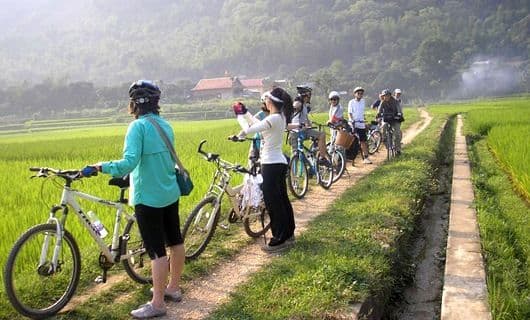 Bicycle rental in Mai Chau