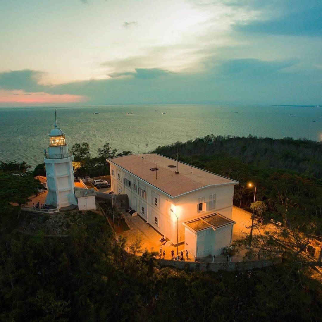 Panoramic view of Vung Tau lighthouse