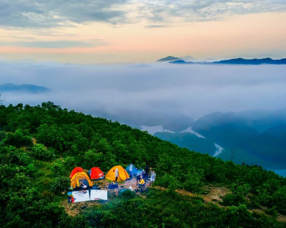 Camping trip in Bach Ma National Park