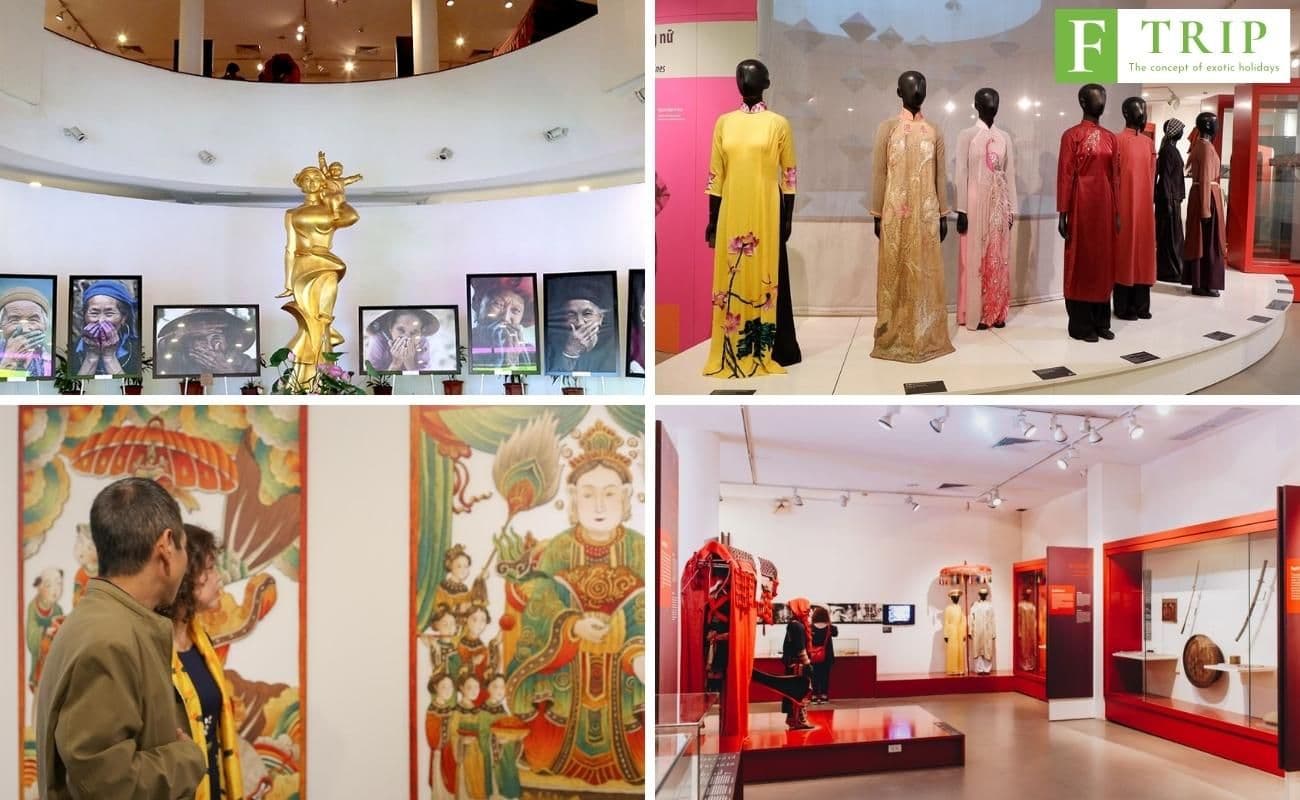 Visitors will experience many female-focused artworks (Source: Internet)